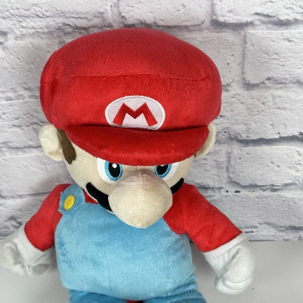 Nintendo Super Mario Bros Brothers Plush Backpack Stuffed Figure Toy Zip 18